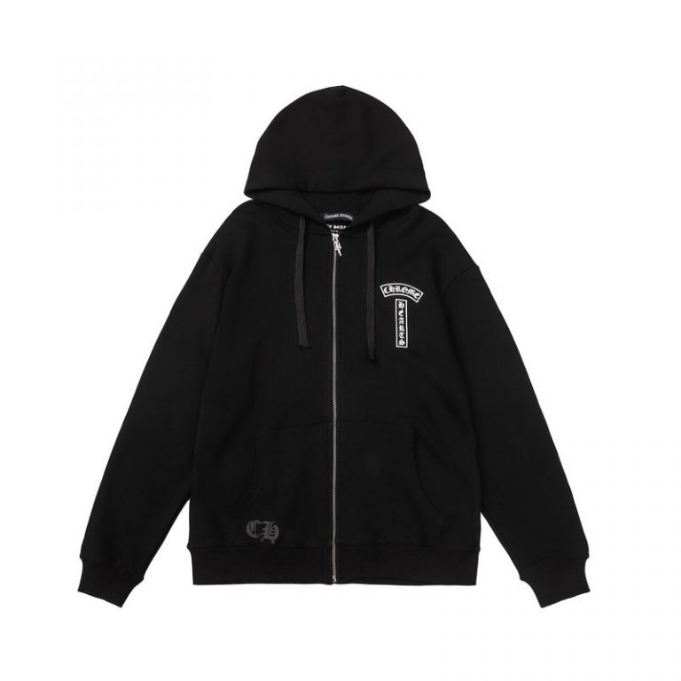 Chrome Hearts Sanskrit Banner Zip-up Hoodie - Chromehearts Online Store